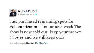 Russell Simmons Purchases Remaining Commercial Spots For TLC's 'All-American Muslim'